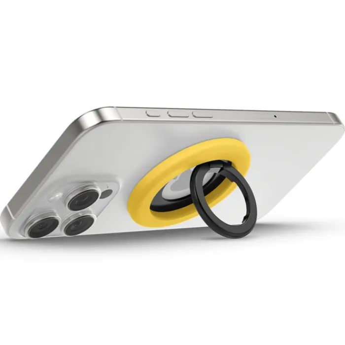 Spigen Uchwyty Magnetyczne|Uchwyty Na Telefon-UCHWYT NA PALEC NANO POP MAGSAFE PHONE RING MANGO YELLOW
