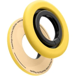 Spigen Uchwyty Magnetyczne|Uchwyty Na Telefon-UCHWYT NA PALEC NANO POP MAGSAFE PHONE RING MANGO YELLOW