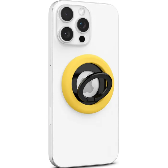 Spigen Uchwyty Magnetyczne|Uchwyty Na Telefon-UCHWYT NA PALEC NANO POP MAGSAFE PHONE RING MANGO YELLOW