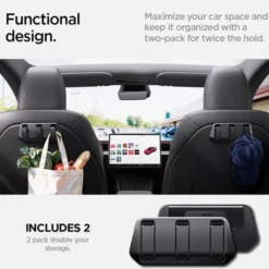 Spigen Tesla-UCHWYT NA SIEDZENIE TESLA MODEL Y/3 CZARNY