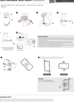 Spigen Uchwyty Rowerowe|Uchwyty Na Telefon-Uchwyt Rowerowy Gearlock Ms100 Handlebar Bike Mount