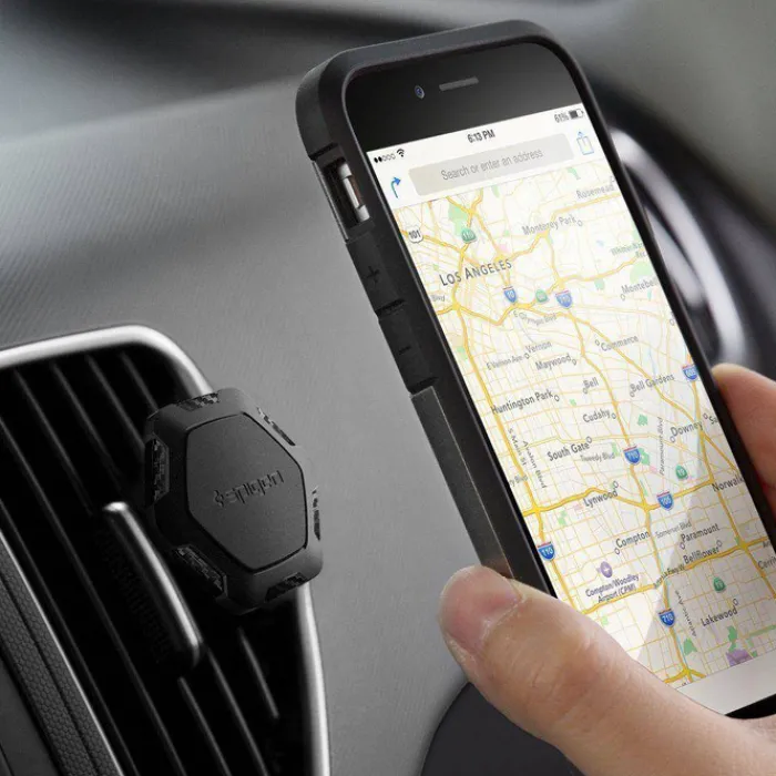 Spigen Uchwyty Samochodowe|Uchwyty Z Ładowaniem Indukcyjnym-Uchwyt Samochodowy Qs11 Air Vent Magnetic Holder