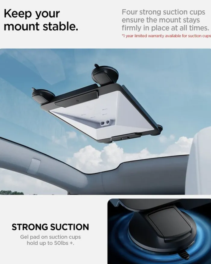 Spigen Inne|Tesla-UCHWYT SAMOCHODOWY STARLINK MINI WINDOW CAR MOUNT STL100 BLACK