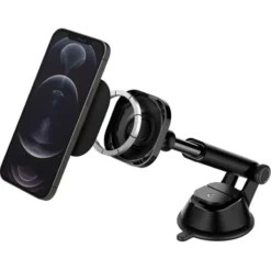 Spigen Iphone 14 Plus|Uchwyty Magnetyczne-Uchwyt ITS35 Magnetyczny Magsafe Na Deskę Dashboard Car Mount Black