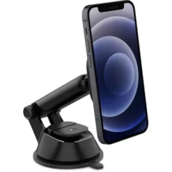 Spigen Iphone 14 Plus|Uchwyty Magnetyczne-Uchwyt ITS35 Magnetyczny Magsafe Na Deskę Dashboard Car Mount Black