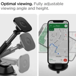 Spigen Iphone 14 Plus|Uchwyty Magnetyczne-Uchwyt ITS35 Magnetyczny Magsafe Na Deskę Dashboard Car Mount Black