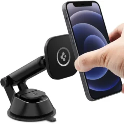 Spigen Iphone 14 Plus|Uchwyty Magnetyczne-Uchwyt ITS35 Magnetyczny Magsafe Na Deskę Dashboard Car Mount Black