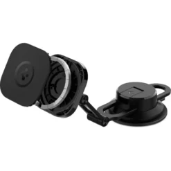 Spigen Iphone 14 Plus|Iphone 13-Uchwyt Its35-3 Onetap Magnetic Magsafe Windshield & Dashboard Car Mount Black