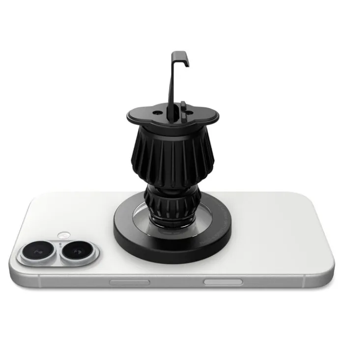 Spigen Uchwyty Samochodowe|Uchwyty Z Ładowaniem Indukcyjnym-UCHWYT MFT13 MAGNETIC MAGSAFE DASHBOARD & VENT CAR MOUNT SREBRNY