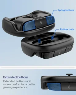 Spigen Nintendo|Akcesoria Do Konsol-UCHWYT NINTENDO SWITCH 2 JOY-CON HANDLE NS101 BLACK