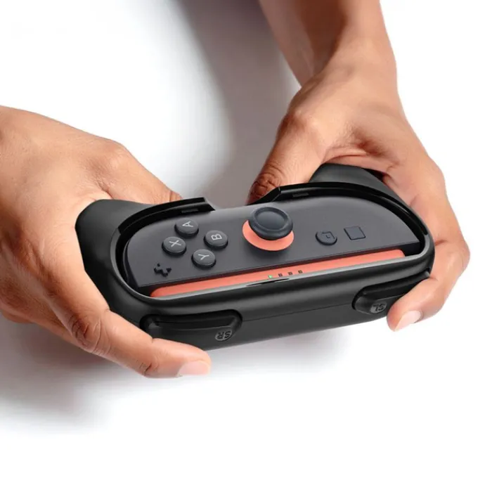 Spigen Nintendo|Akcesoria Do Konsol-UCHWYT NINTENDO SWITCH 2 JOY-CON GRIP NS100 BLACK