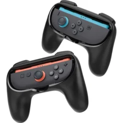 Spigen Nintendo|Akcesoria Do Konsol-UCHWYT NINTENDO SWITCH 2 JOY-CON GRIP NS100 BLACK