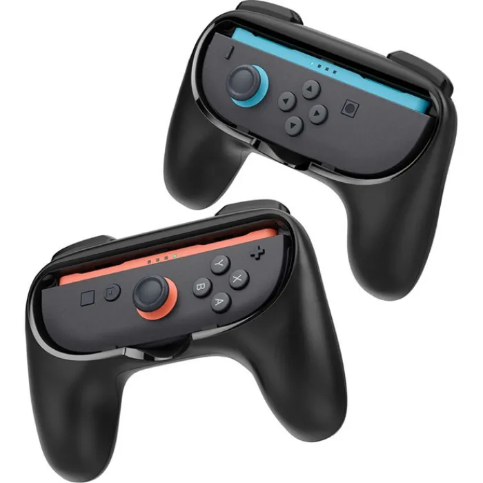 Spigen Nintendo|Akcesoria Do Konsol-UCHWYT NINTENDO SWITCH 2 JOY-CON GRIP NS100 BLACK