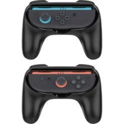 Spigen Nintendo|Akcesoria Do Konsol-UCHWYT NINTENDO SWITCH 2 JOY-CON GRIP NS100 BLACK