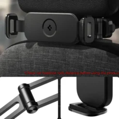 Spigen Uchwyty Samochodowe|Uchwyty Na Telefon-UCHWYT ONETAP UTS45 UNIVERSAL HEADREST CAR MOUNT BLACK