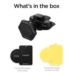Spigen Iphone 16 Plus|Iphone 16 Pro Max-Uchwyt Qs24 Magnetic Cd Car Mount Holder
