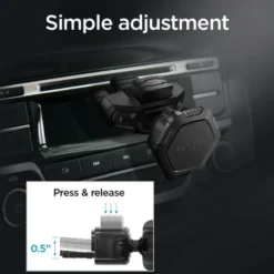 Spigen Iphone 16 Plus|Iphone 16 Pro Max-Uchwyt Qs24 Magnetic Cd Car Mount Holder