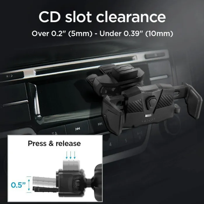 Spigen Uchwyty Samochodowe|Uchwyty Na Telefon-Uchwyt Tms24 Cd Slot Car Mount Holder