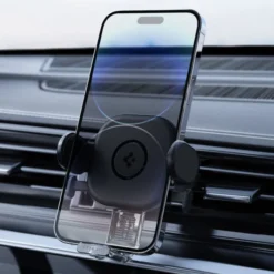 Spigen Uchwyty Samochodowe|Uchwyty Z Ładowaniem Indukcyjnym-Uchwyt Uts12 Onetap Universal Vent Car Mount Black