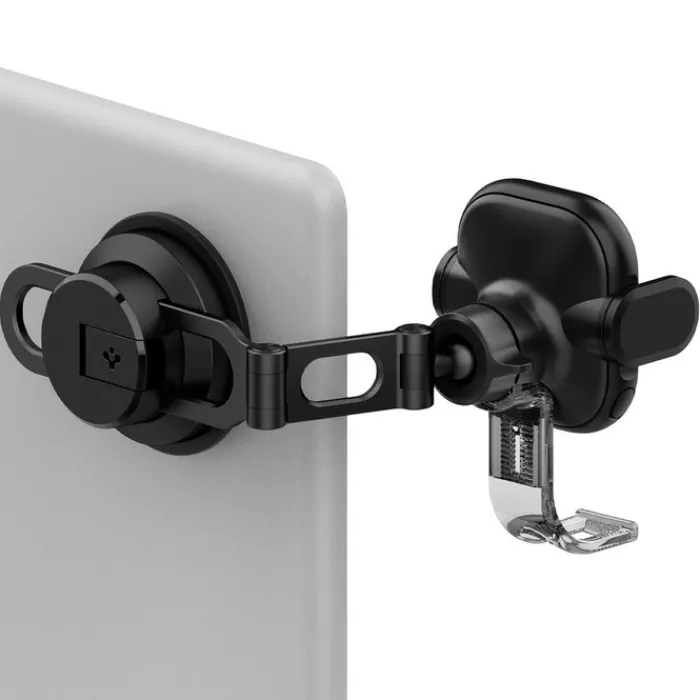 Spigen Uchwyty Samochodowe|Uchwyty Z Ładowaniem Indukcyjnym-Uchwyt Uts35w Onetap Universal Windshield & Dashboard Car Mount Wireless Charger Black