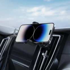 Spigen Uchwyty Samochodowe|Uchwyty Z Ładowaniem Indukcyjnym-Uchwyt Uts12w Onetap Universal Vent Car Mount Wireless Charger Black