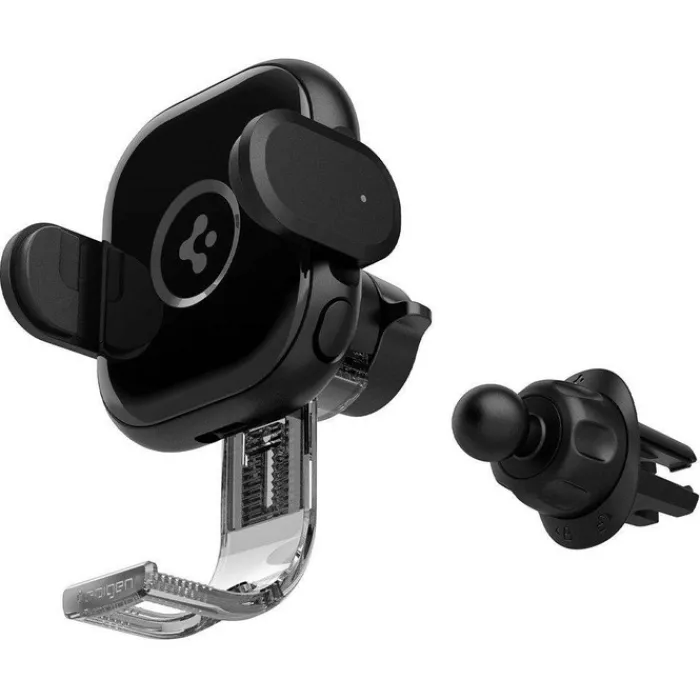 Spigen Uchwyty Samochodowe|Uchwyty Z Ładowaniem Indukcyjnym-Uchwyt Uts12w Onetap Universal Vent Car Mount Wireless Charger Black