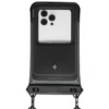 Spigen Inne|Etui Wodoszczelne-WODOODPORNE ETUI A611P PŁYWAJĄCE UNIWERSALNE 2-PACK MATOWE CZARNE