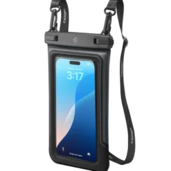 Spigen Inne|Etui Wodoszczelne-WODOODPORNE ETUI A611P PŁYWAJĄCE UNIWERSALNE 2-PACK MATOWE CZARNE