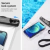 Spigen Inne|Etui Uniwersalne-Wodoodporne Etui A601 Wodoszczelne na telefon 2-Pack Przezroczyste