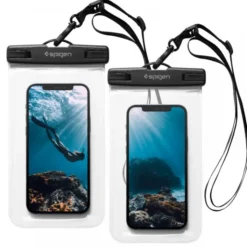 Spigen Inne|Etui Uniwersalne-Wodoodporne Etui A601 Wodoszczelne na telefon 2-Pack Przezroczyste