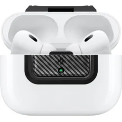 Spigen Etui Airpods|Airpods Pro 2-ZAMYKANIE DO ORYGINALNEGO ETUI AIRPODS PRO 2 1 GEN LOCK FIT M CARBON